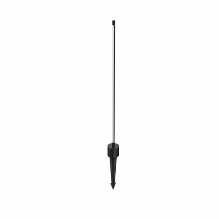 KUZCO LIGHTING Dorian Black Garden Lighting EG26724-BK